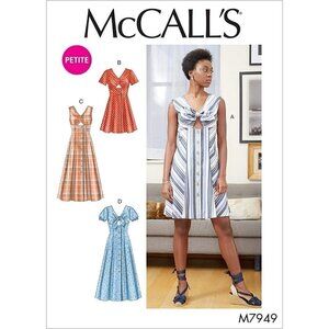 McCall's Sewing Pattern M7949 /‎ R10234 Dress Misses Size 14-22